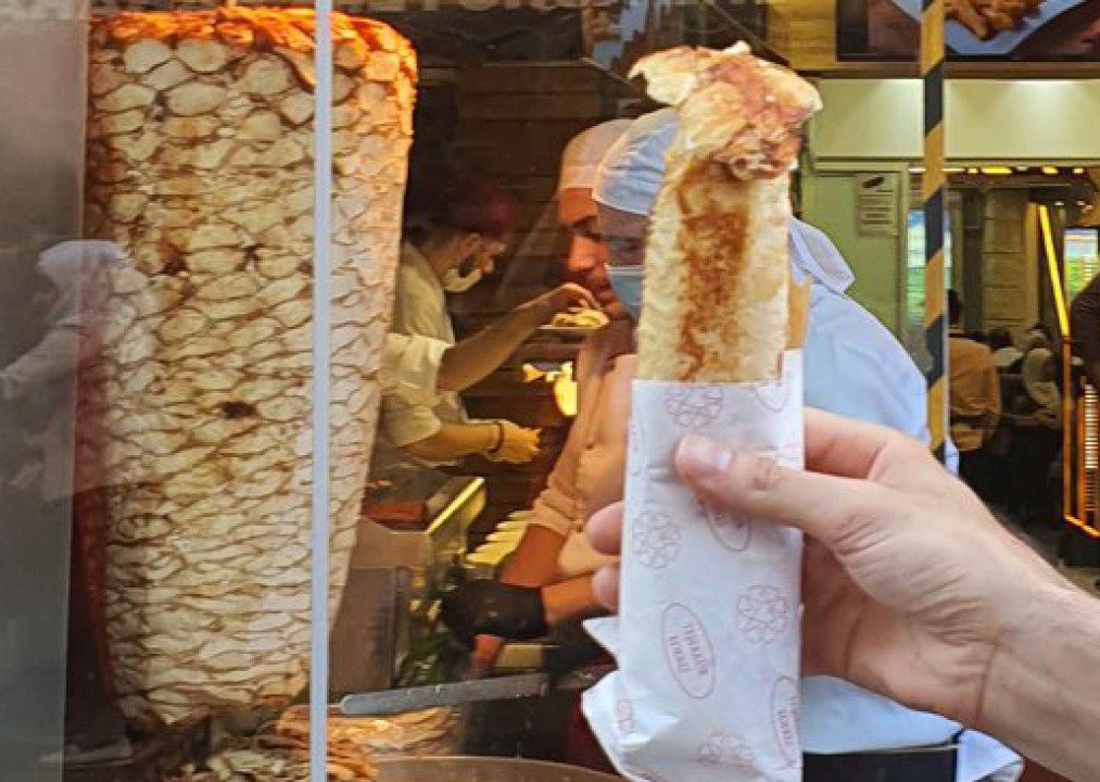 Shawarma Wrap Saj